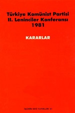 TKP 2. Leninciler Konferansı - 1981 Kararlar