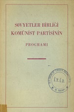 Sovyetler Birliği Komünist Partisinin Programı